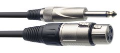 Stagg SMC1XP, mikrofónny kábel XLR/Jack, 1m