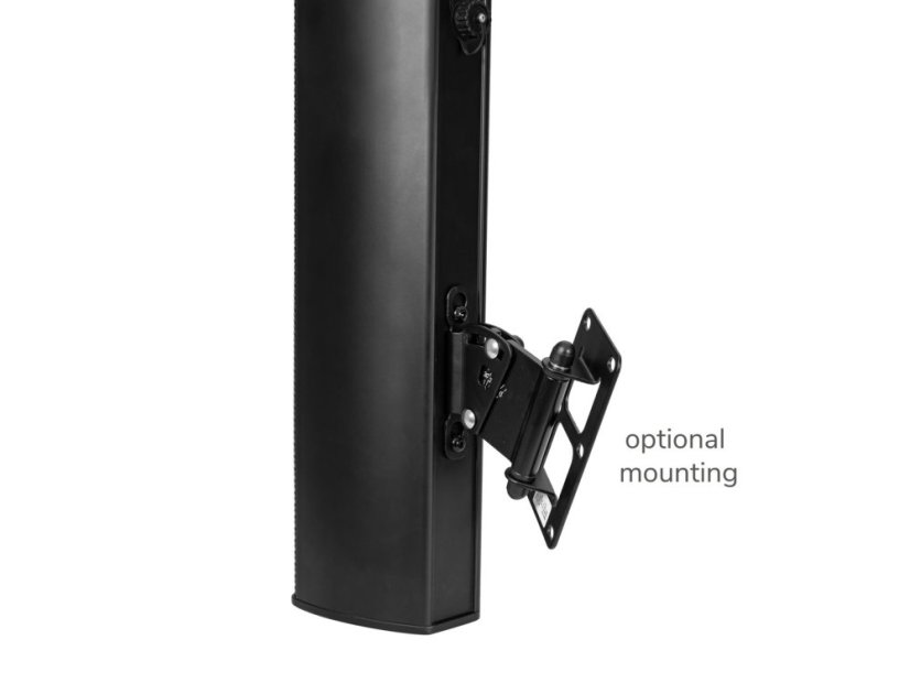 Omnitronic ODC-244T, vonkajší stĺpový reproduktor čierny