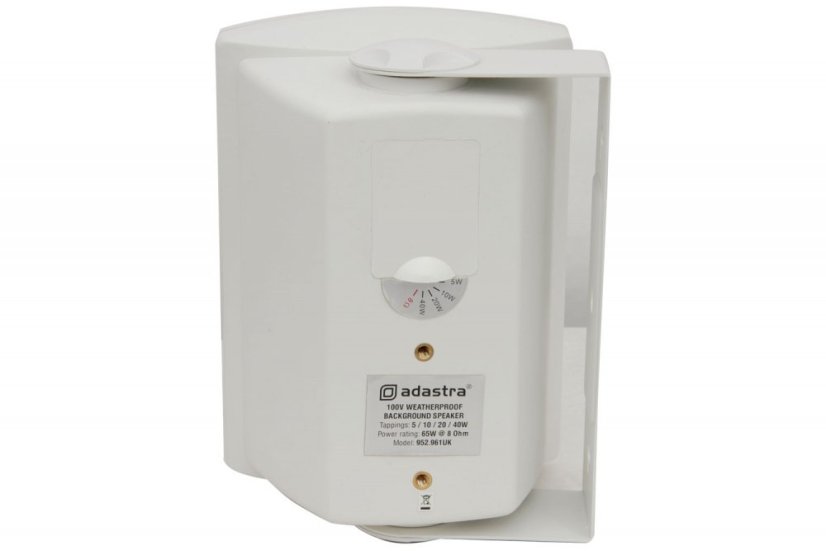 Adastra FSV-W, 100V nástěnný 5.25" reprobox, 65W, IP35, bílý