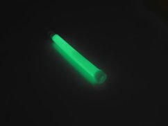 Svítící tyčinka 15 cm, sada 12 ks, zelená