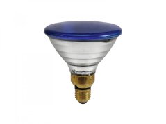 PAR 38 230V/80W FL E27 Omnilux modrá