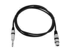 Kábel AXK-20 XLR samica - Jack 6,3 stereo, 2 m