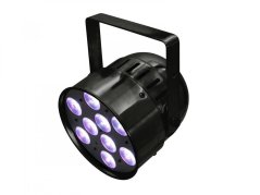 Eurolite LED PAR-56, 9x10W HCL, DMX, IR, černý