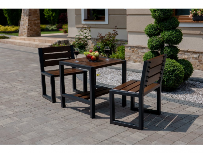 Garden set TRENDY 10 (Alder) - Shade: Nut