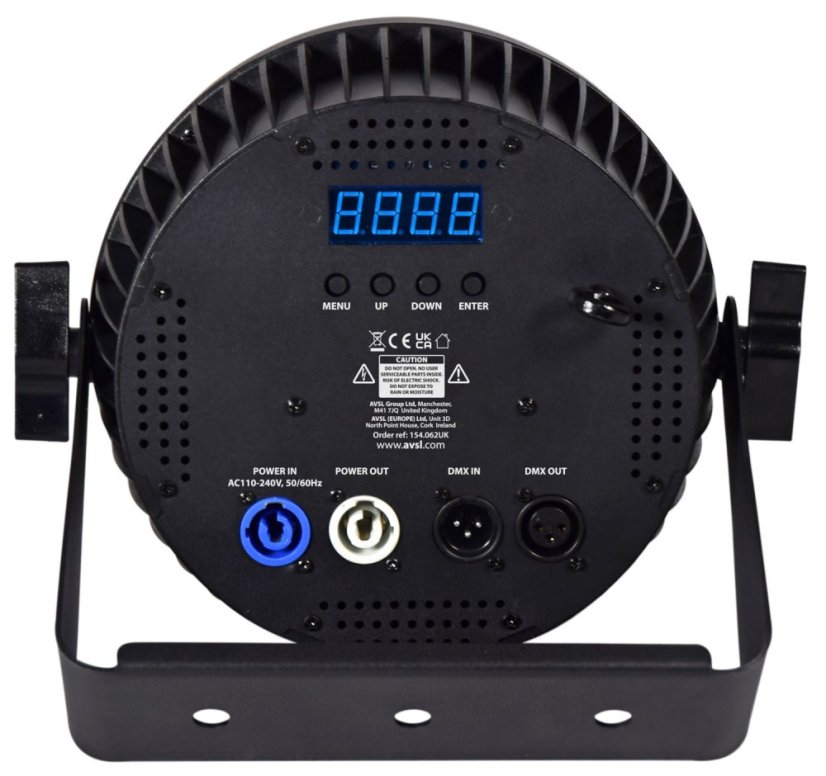 Citronic SilentPAR-180, 6 x 30W RGBWA UV