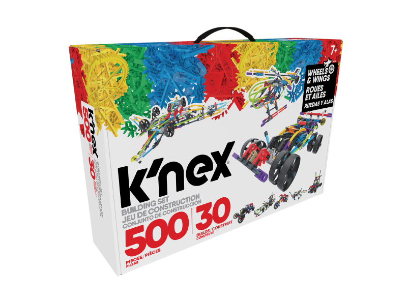 K'nex building kit - 30 models, 500 pieces