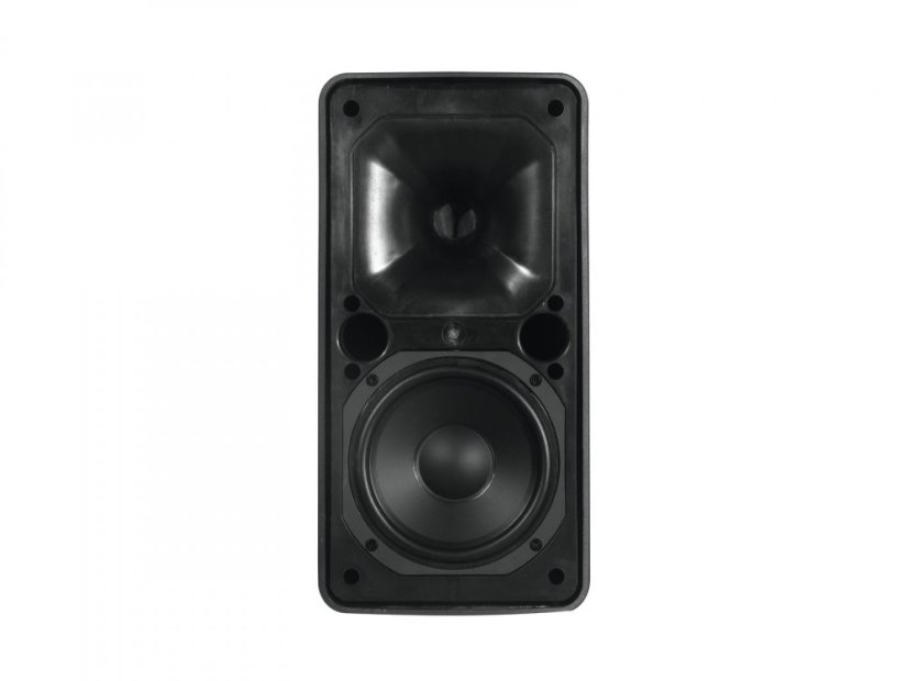 Omnitronic ODP-206 nástenný 6" reprobox 80W, 16 Ohm, IP65, čierny, cena/pár