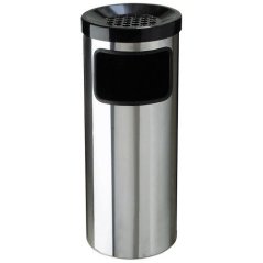 Odpadkový kôš s popolníkom - nerez 30 l