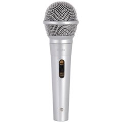 QTX DM11S dynamický mikrofón, strieborný