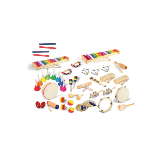 Skříňka na hudební nástroje (včetně nástrojů)