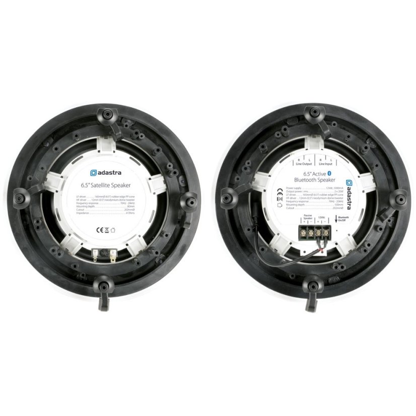 Adastra BCS65S podhľadové reproduktory s Bluetooth