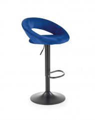 Barová stolička- H102- Tmavo modrá