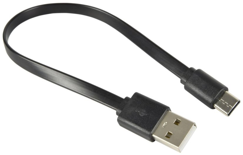 AV:Link plochý kábel USB Typ-C, 20cm