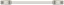 AV:link kabel U/UTP 1x RJ45 samec - 1x RJ45 samec, šedý, 1m