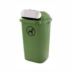 Odpadkový kôš na psie exkrementy so zásobníkom 50 l.