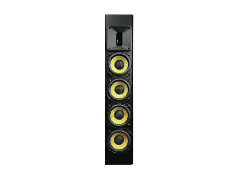 Omnitronic ODC-244T, vonkajší stĺpový reproduktor čierny