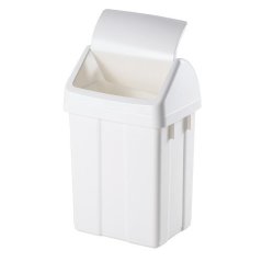 Plastový odpadkový kôš s klapkou Patty 25l. žltý