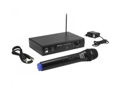 Omnitronic VHF-101, 1-kanálový bezdrôtový mikrofónny set 201.60 MHz