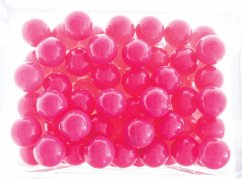 Plastové RŮŽOVÉ míčky do bazénku (500 ks), kuličky