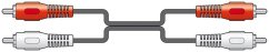 AV:link kábel 2x RCA samec - 2x RCA samec, 5m