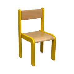 Dětská barevná židle NELA (barevné bočnice)