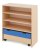 Cabinet L + shelves and chest - CLASSICAL