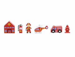 Požární stanice - figurky