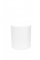 Foam bench - cylinder (white)