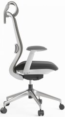 Ergonomická kancelářská židle BESSEL šedý plast, tmavě šedá