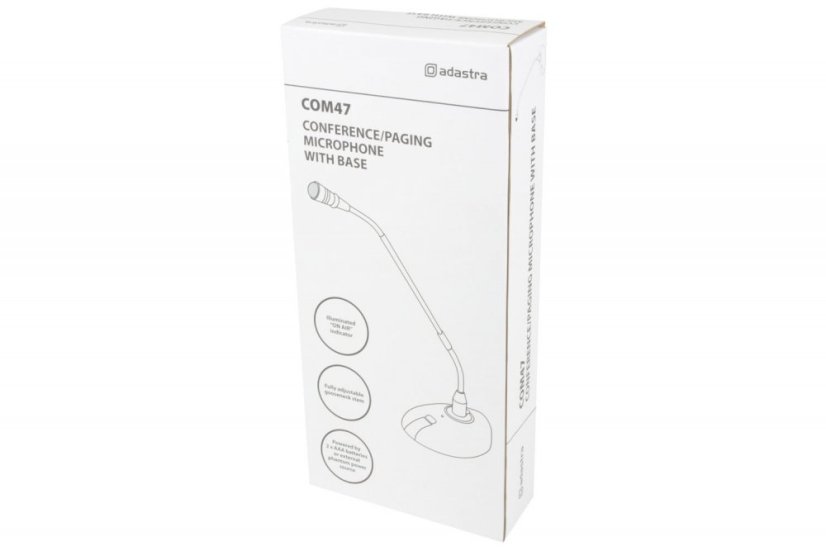 Adastra COM47, konferenční mikrofon se základnou a LED