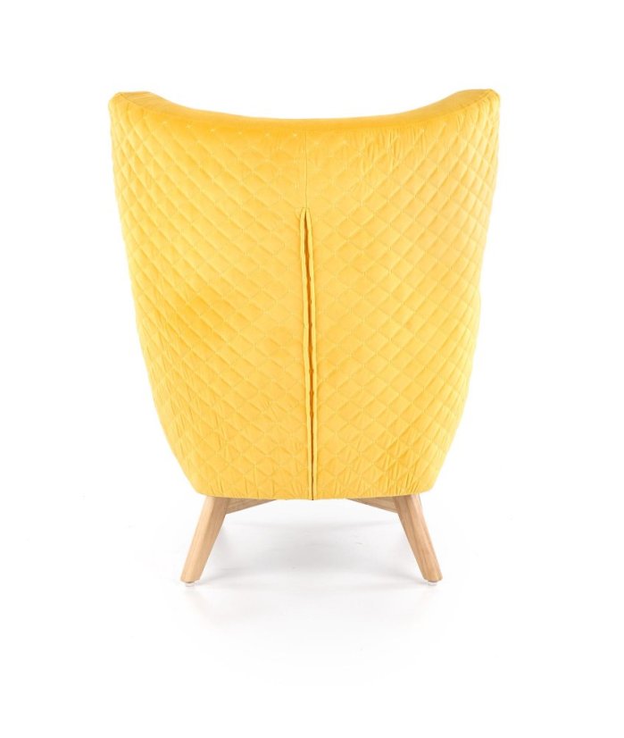 Armchair MARVEL (Yellow / Natural)