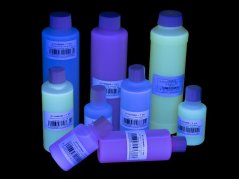Eurolite UV aktivní razítkovací barva, transparentní červená, 100ml