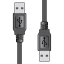 AV:link kábel USB 2.0, 1x typ A samec - 1x typ A samec, 1.5m