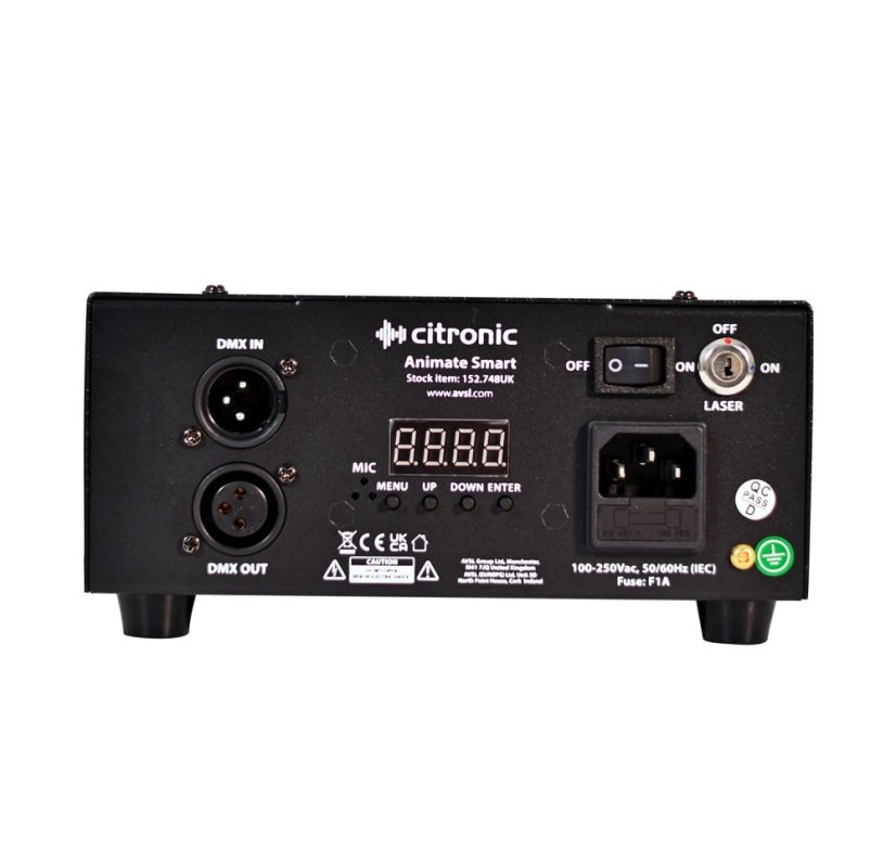 Citronic Animate Smart, RGB animačný laser