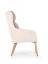 Armchair PURIO (Beige / Brown)