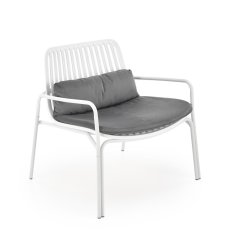 Armchair MELBY (Gray / White)