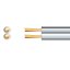 AV:link kábel reproduktorový 13 x 0.2mm, čierno-biely, 10m