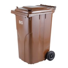 Plastová nádoba popolnice 240 l. - bio s roštom