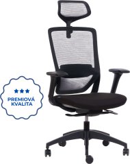 Ergonomická kancelářská židle SWIFT, černá
