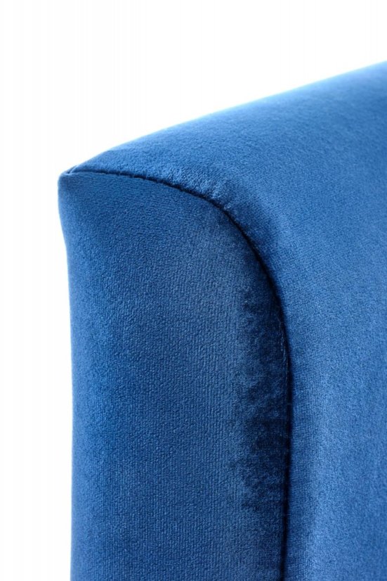 Armchair CLUBBY 2 (Dark blue / Natural)