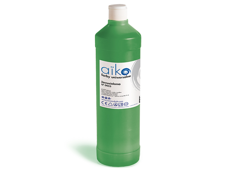 Ekologické barvy Aiko- 0,5 litr, zelená Ekologické barvy Aiko- 0,5 litr, zelená