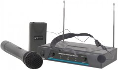 QTX VHN2, 2-kanálový bezdrôtový mikrofónny set 174,1 MHz / 175,0 MHz