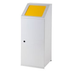 Odpadkový kôš na triedený odpad žltý 100 l