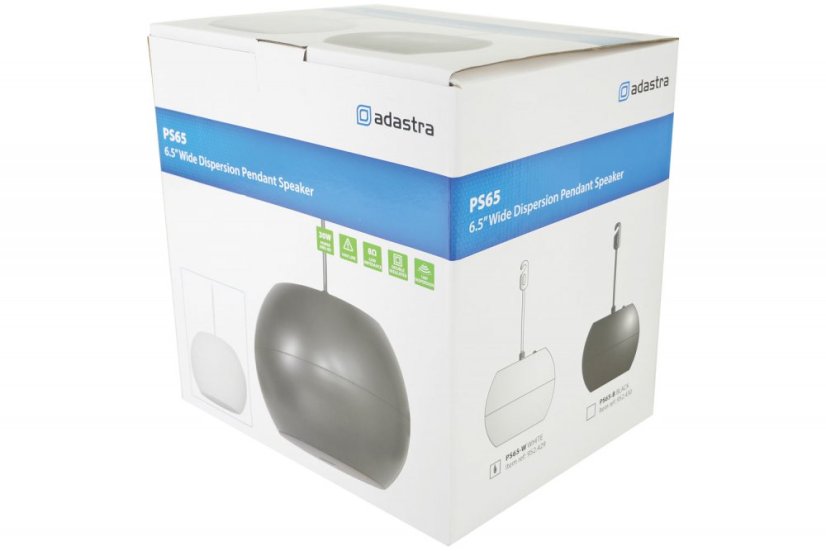 Adastra PS65-W závěsný reproduktor, bílý