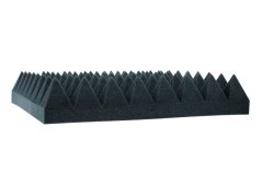 Akustická pena, pyramídy 100 mm, 50 x 50 cm