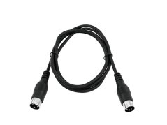 Kabel DC-30 2x 5-pólový DIN samec, 3 m