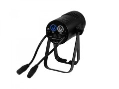 Eurolite LED PST-15 MK2 Spot reflektor, 1x15W WW, DMX, IR, černý