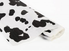 Hladký hodvábny papier s kravským vzorom