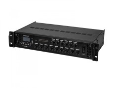 Omnitronic MAVZ-120.6P, 100V 6-zónový mixážny zosilňovač, MP3/USB/SD/BT, 120W