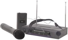 QTX VHN2, 2-kanálový bezdrôtový mikrofónny set 173,8 MHz / 174,8 MHz